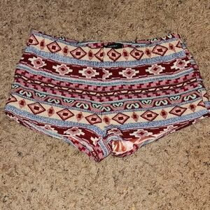 Forever 21- Women's - Southwestern Print Shorts - Size S